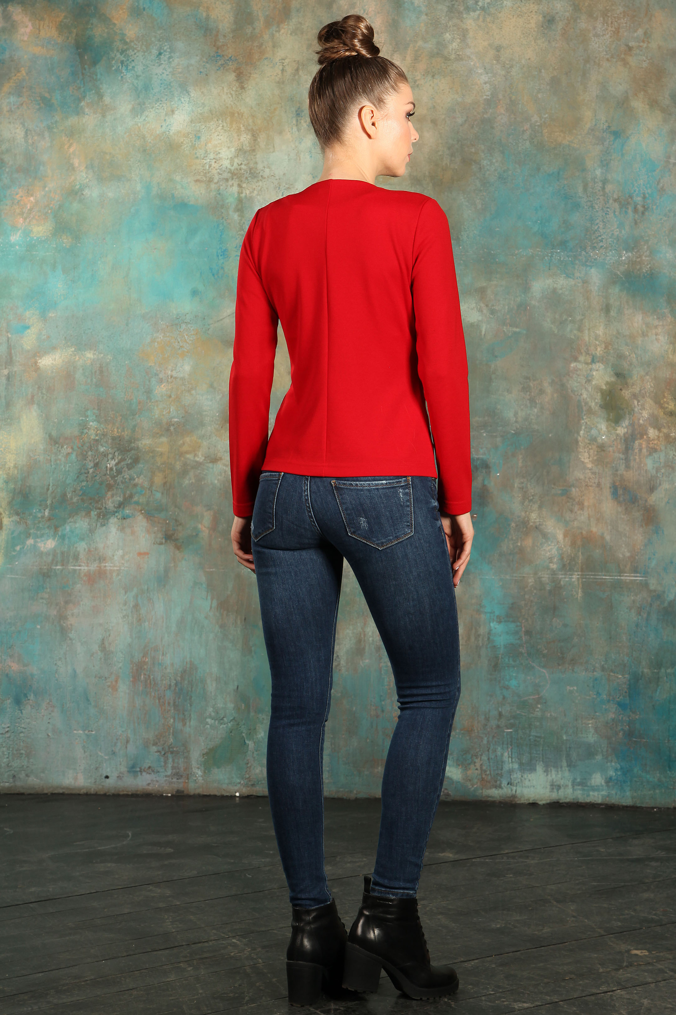 Фото товара 15173, красный блейзер