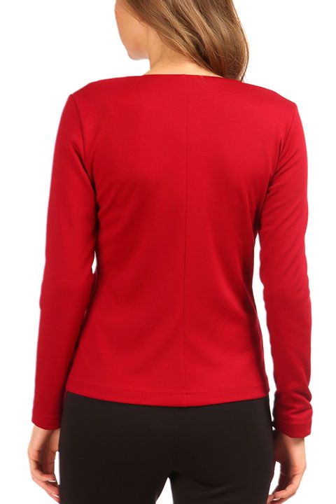 Фото товара 6485, красный блейзер