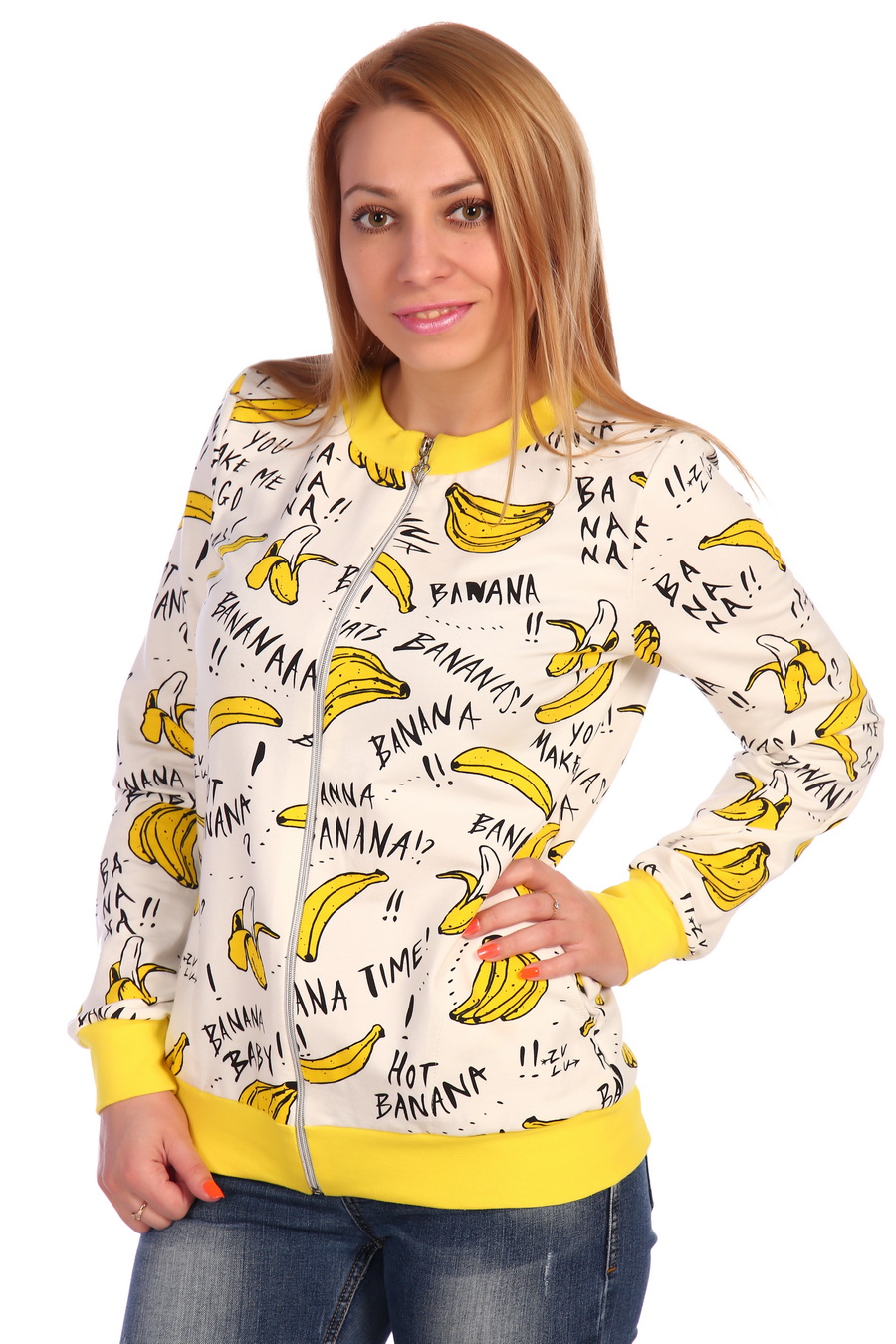 Фото товара 18513, толстовка на молнии