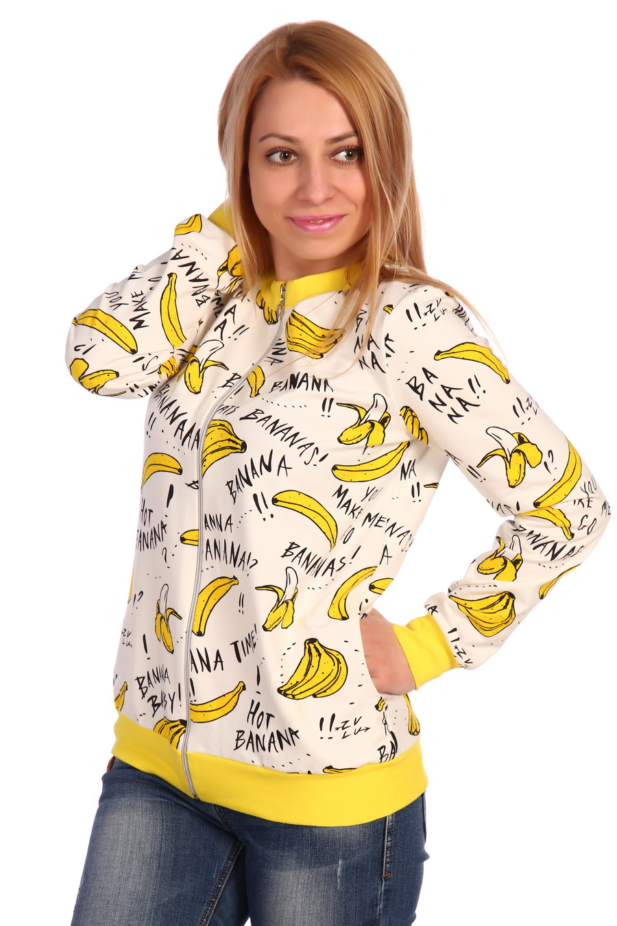 Фото товара 18514, толстовка на молнии