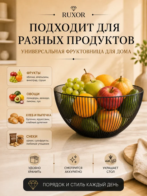Фото товара 25868, фруктовница